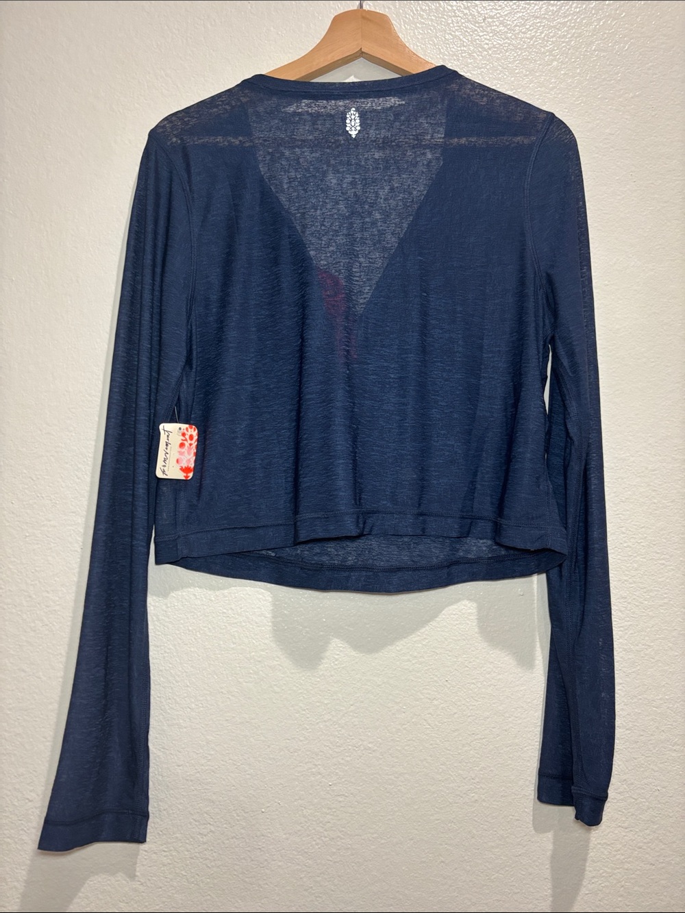 free people movement sheer pop henley NWT - Picture 8 of 8